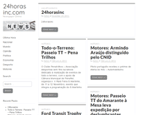 Tablet Screenshot of 24horasinc.com